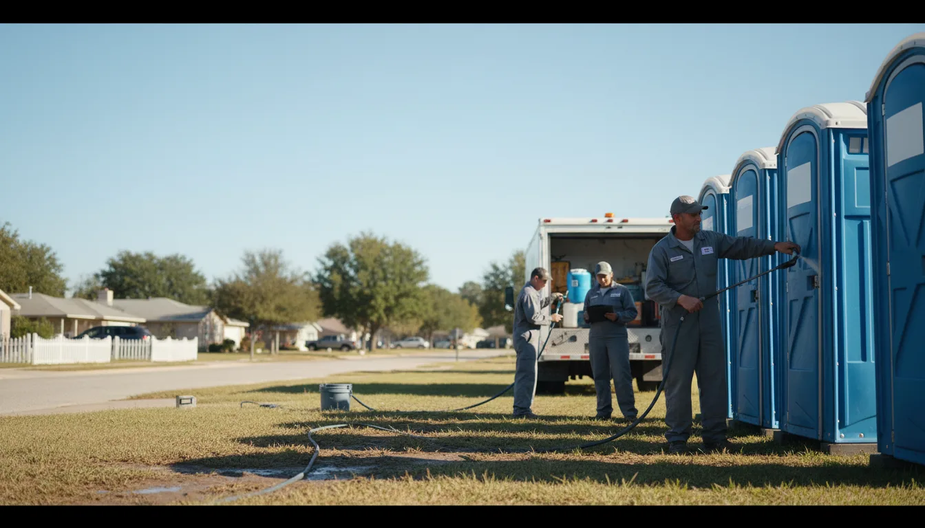 Long-Term Portable Toilet Rental in Westville, FL near me